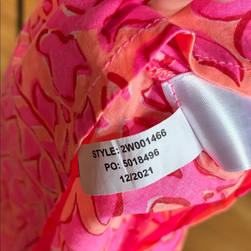 NWOT tortolo scarf print vineyard vines top - Picture 10 of 12